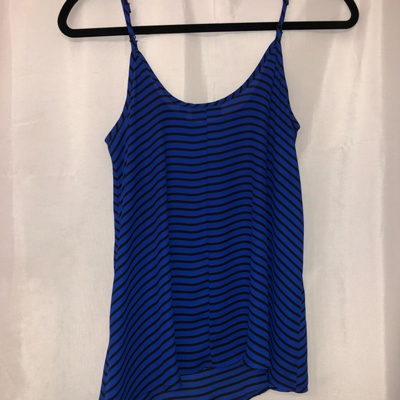 Apt. 9 blue striped tank top - Picture 4 of 4